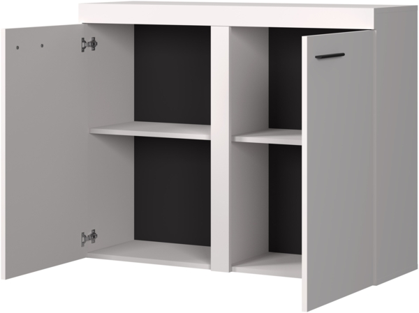 Kommode Rango 2F3 (Farbe: Weiß) Bild 4