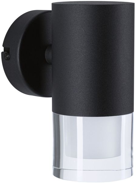 Paulmann 79559 Selection Bathroom LED Wandleuchte Kame 16cm 3000K Schwarz IP44