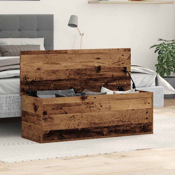 vidaXL Aufbewahrungsbox Altholz 102 x 35 x 35 cm Holzwerkstoff 868720