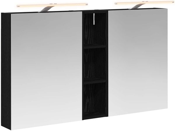 vidaXL Badezimmerschrank-Set 3 pcs 120 x 14,5 x 70 cm Holzwerkstoff 3403753 Bild 2