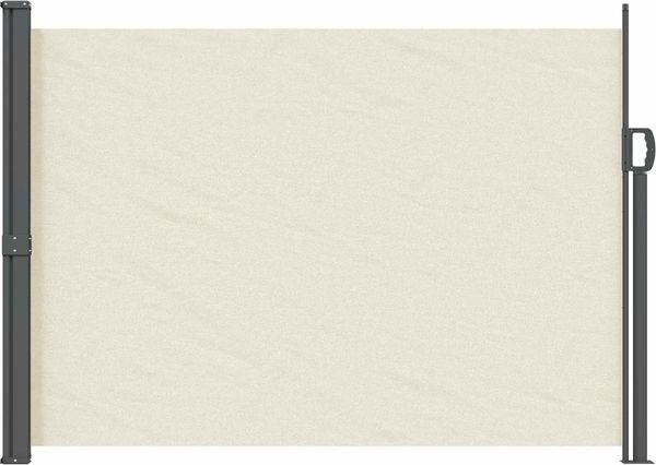 vidaXL Ausziehbares Seitenmarkise 100% Polyester Eisen Stahl 42035570