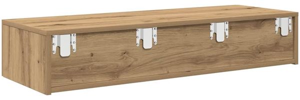 vidaXL Wandregal mit Schubladen Artisan-Eiche 100x36x19 cm 859994 Bild 6