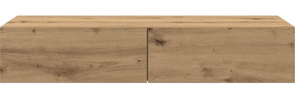 vidaXL Wandregal mit Schubladen Artisan-Eiche 100x36x19 cm 859994 Bild 4