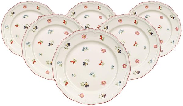 Villeroy & Boch Petite Fleur Frühstücksteller ø 20,7 cm 6er Set