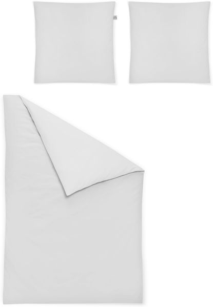 Irisette Edel-Feinbiber Bettwäsche Set Lago 8450 u.nebe 155x220 cm + 1 x Kissenbezug 80x80 cm Bild 2
