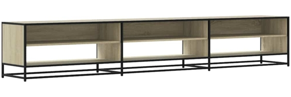 vidaXL TV-Schrank Sonoma-Eiche 270x40x46 cm Holzwerkstoff 3300811