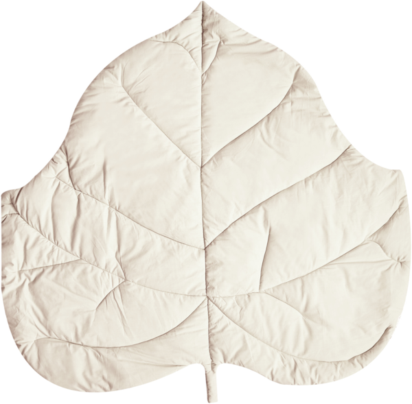 Krabbelmatte HELIKON 110 x 110 cm Baumwolle Cremeweiß