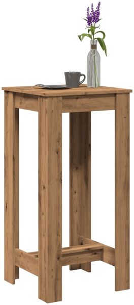 Bartisch, Stehtisch, Bistrotisch Artisan-Eiche 51 x 50 x 103,5 cm Holzwerkstoff