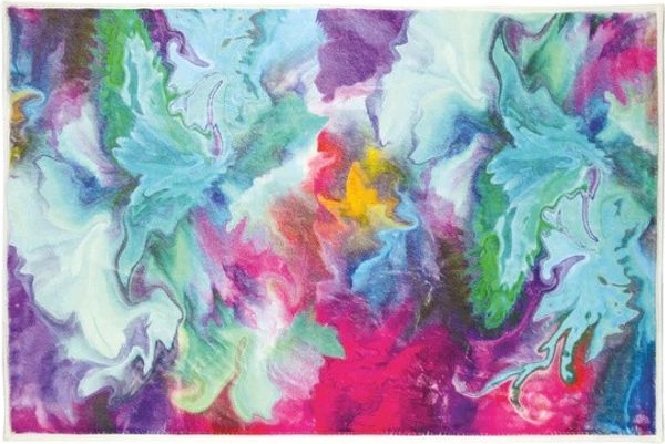 Kleine Wolke Badteppich Marco multicolor 50 x 80 cm