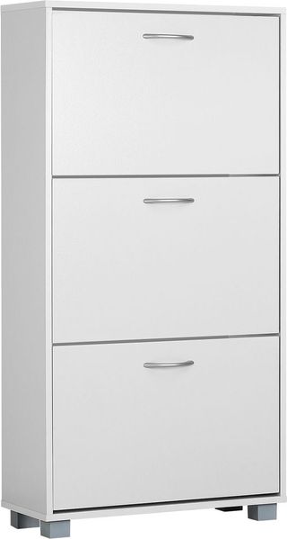 Casaria Schuhschrank Schuhregal Schuhaufbewahrung 3 Klappen