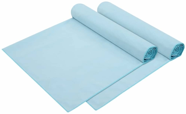 vidaXL Sonnenliege-Tücher 2 pcs Blau 210 x 75 cm 42011516