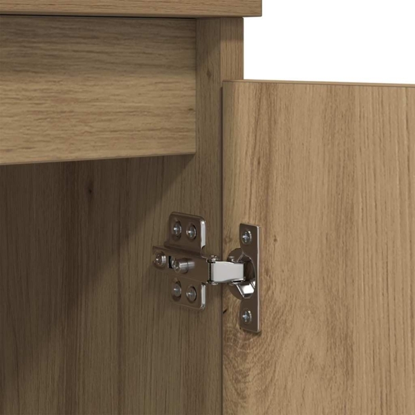 vidaXL Sideboard Artisan-Eiche 60 x 35 x 70 cm Verbundholz und Eisen 881267 Bild 8