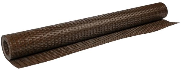 vidaXL Balkon-Sichtschutz Braun und Schwarz 600x90 cm Poly Rattan 156260 Bild 5