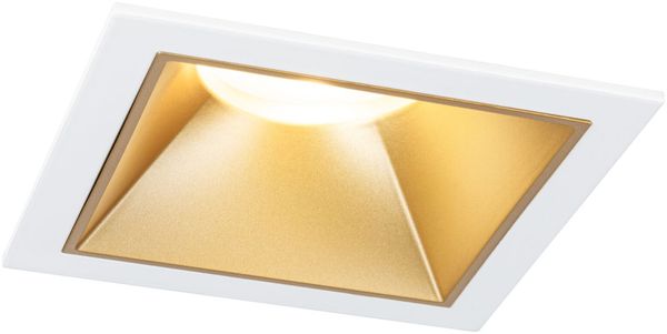 Paulmann 93130 LED Cole Coin Basisset eckig 3er-Set 2700K Weiß Gold 3-Step-Dim IP44