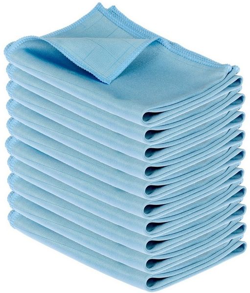 Mach1 Handtuch Set 40x60 cm Premium Mikrofaser Glastücher, (10-St)