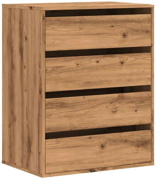 vidaXL Kommode Artisan-Eiche 60x41x76 cm Holzwerkstoff 852878