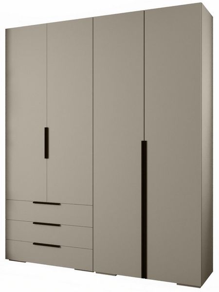 ABIKS MÖBEL Kompaktgarderobe INOVA 1 SATZ 15 Möbelset, Garderobe mit Kleiderstange und Regalen