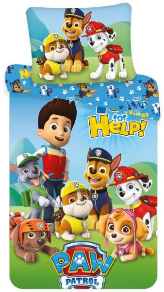 PAW PATROL Kinderbettwäsche PAW PATROL, Renforcé, 2 teilig