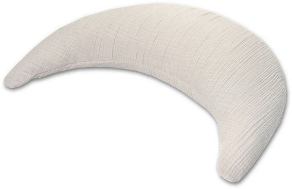 Kinderhaus Blaubaer Stillkissen Musselinmond Stillkissen 140 x 27 cm TOP