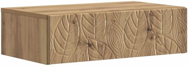 vidaXL Wandmontierter Beistelltisch Artisan-Eiche 87,5 x 34,5 x 17 cm 898844