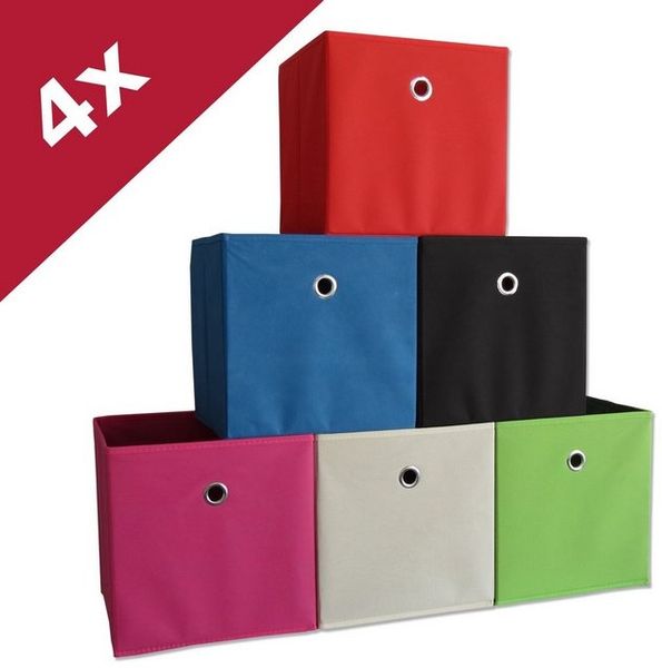 VCM Aufbewahrungsbox Boxas 913527 Grün H. 28 x B. 27 x T. 27 cm Bild 4