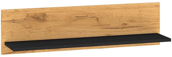 Jugendzimmer Set 6-teilig CASPER-131 mit Bett 90x200cm in schwarz, braun Bild 5