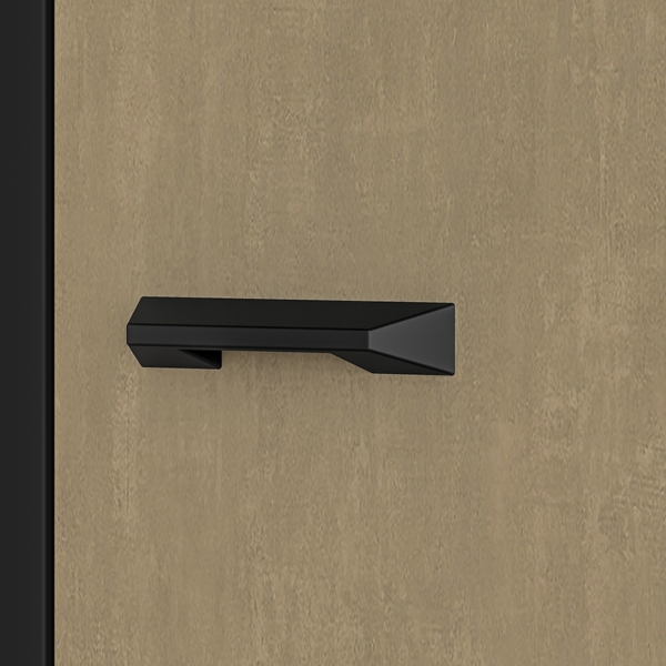 Jugendzimmer Set 6-teilig CASPER-131 mit Bett 90x200cm in schwarz, braun Bild 2