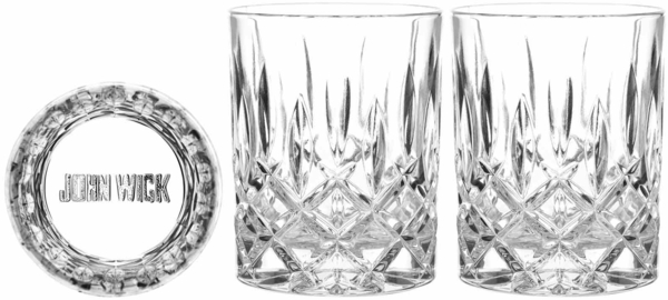 NACHTMANN 106226 JOHN WICK Whisky Tumbler 2er Set