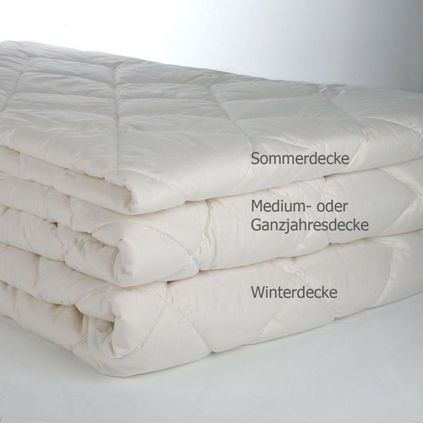 Hefel Sommerbettdecke Klimacontrol Fair, Füllung: 100% TENCEL™, Viskose (Lyocell), Bezug: Baumwolle (Bio), Optimaler Temperaturausgleich