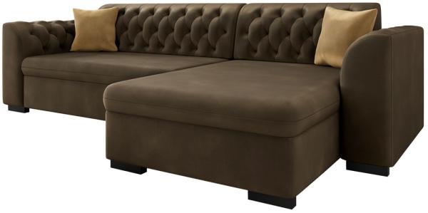 Ecksofa Lerito (Magic Velvet 2205 + Magic Velvet 2206, Seite: Rechts)