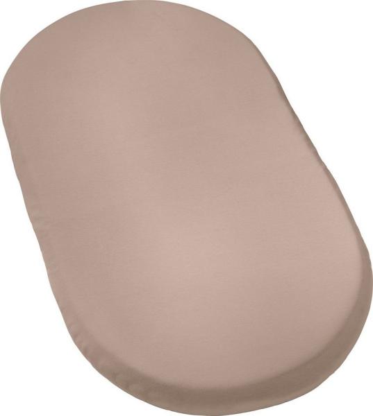 Erwin Müller Spannbettlaken Baby-Spannbettlaken "Murnau", Jersey, Gummizug: Rundumgummi, (1 Stück), Single-Jersey Uni