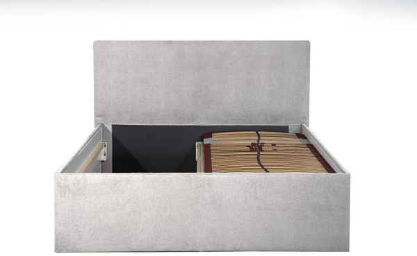 Halmon Schlafkomfort Betten Polsterbett Gent (Mit Stauraum unter der Liegefläche, erhältlich in 6 Größen und 8 attraktiven Farben mit oder ohne Matratze), Seitenhöhe 32 cm, inkl. Lattenrost bei Ausführung mit Matratze