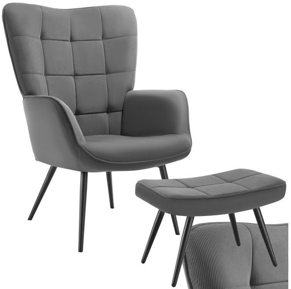 tectake Relaxsessel Sessel, gepolstert