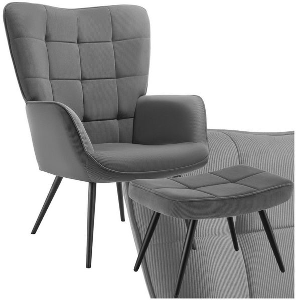 tectake Relaxsessel Sessel, gepolstert