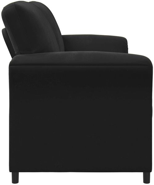 vidaXL 2-Sitzer Sofa Schwarz 138 x 83 x 95 cm Samt 42033945 Bild 4