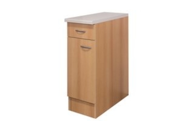 Flex-Well Unterschrank Küchenunterschrank - 30 cm breit - Buche – Namu Bild 6