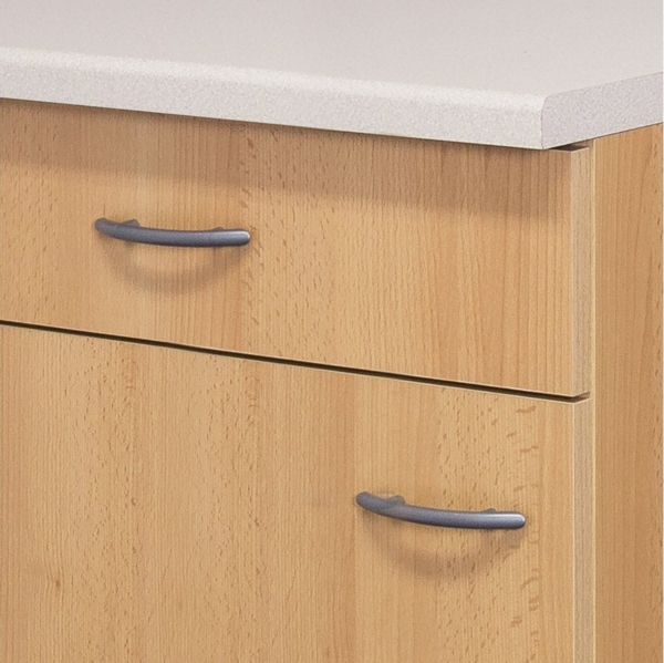 Flex-Well Unterschrank Küchenunterschrank - 30 cm breit - Buche – Namu Bild 2