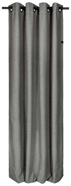 SCHÖNER WOHNEN-Kollektion Vorhang COAST Ösenvorhang (1 St), Öse, Polyester, 140x250 cm in Anthrazit