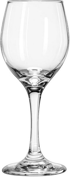 LIBBEY Gläser-Set Weinglas -PERCEPTION-, 237 ml, Ø 7,5 cm, H: 18,5 cm, 12er Set, 12-tlg, Glas, hochwertig verarbeitet, im modernen Design