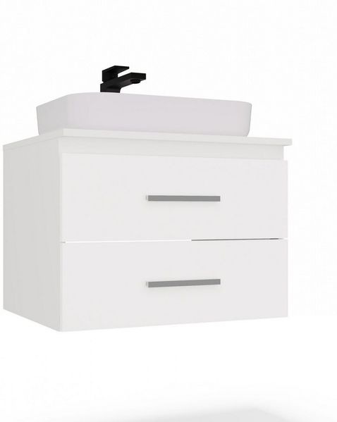 Raumhirsch Furniture Badkommode Unterschrank Badezimmerschrank Badschrank (Hängeschrank Maße 50 x 60 x 45 cm, stabil & einfach Montage)