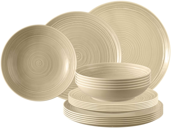 Seltmann Weiden Terra Teller-Set 18-teilig sandbeige Bild 1