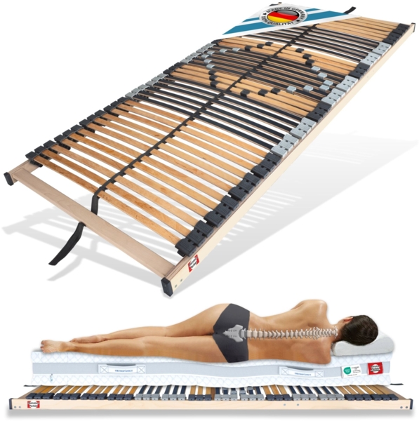 Lattenrost 42 Leisten, 70x200 cm, extra stabil, nicht verstellbar