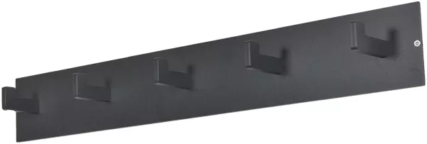 Spinder DOORMAN 5 Garderobe aus Stahl, minimalistisch, schwarz