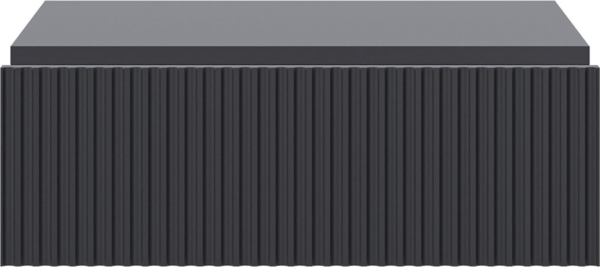 Selsey 'Veldio' Nachtkonsole mit Schublade, schwarz, ca. 17 x 50 x 36 cm Bild 3