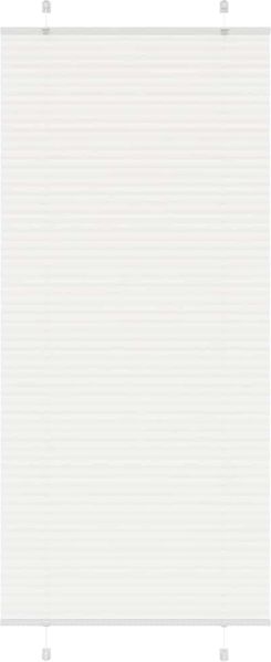 vidaXL Plissee Weiß 100x200 cm Stoffbreite 99,4 cm Polyester 4015517