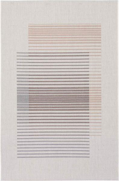 Outdoor-Teppich Kino 160x230 cm, Beige/Blau