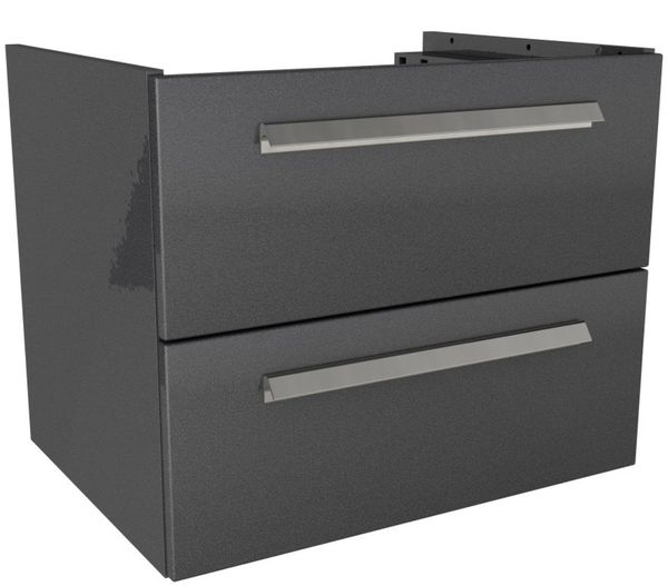 LANZET K1 Waschbeckenunterschrank 59 cm, Anthrazit