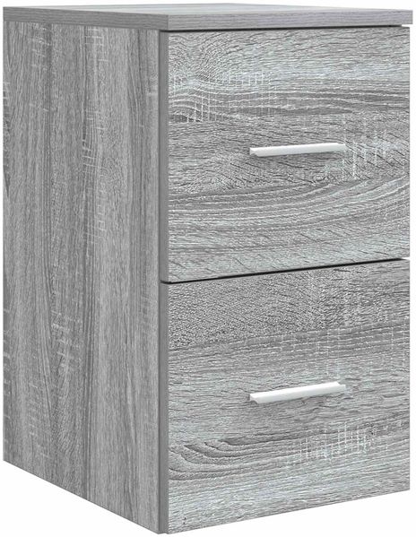 vidaXL Badezimmerschrank Inzwischen Grau Sonoma 30 x 35 x 50 cm 890363 Bild 2