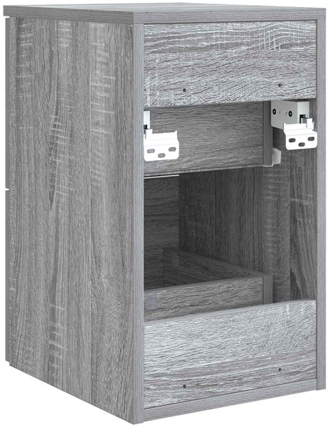 vidaXL Badezimmerschrank Inzwischen Grau Sonoma 30 x 35 x 50 cm 890363 Bild 5