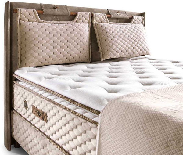 Bambi Boxspringbett Funktionsbett mit Matratze Magnasand Set 180x200 mit 2 Nachttischen Bild 7